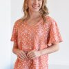 Tops Michelle McDowell | Paisley Top-Pink