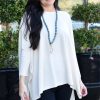 Tops GLAM | Seen With You Top -Cream