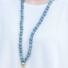 Accessories carolina strung | The Ava Necklace -Steel Blue