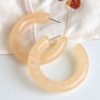 Accessories Dear Stella Boutique | Creamsicle Acrylic Hoop Earrings