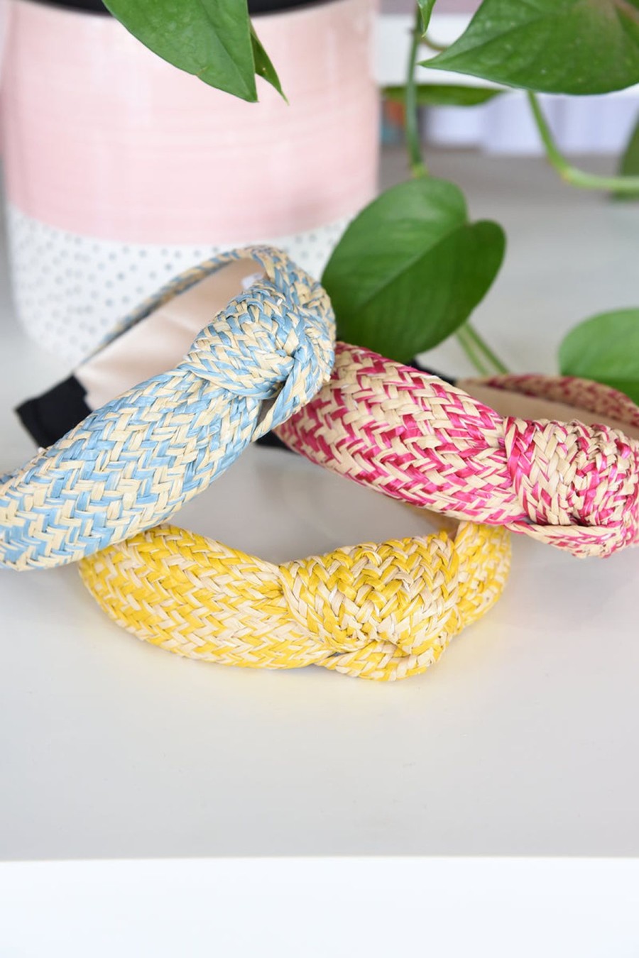 Accessories Dear Stella Boutique | Rattan Knotted Headband